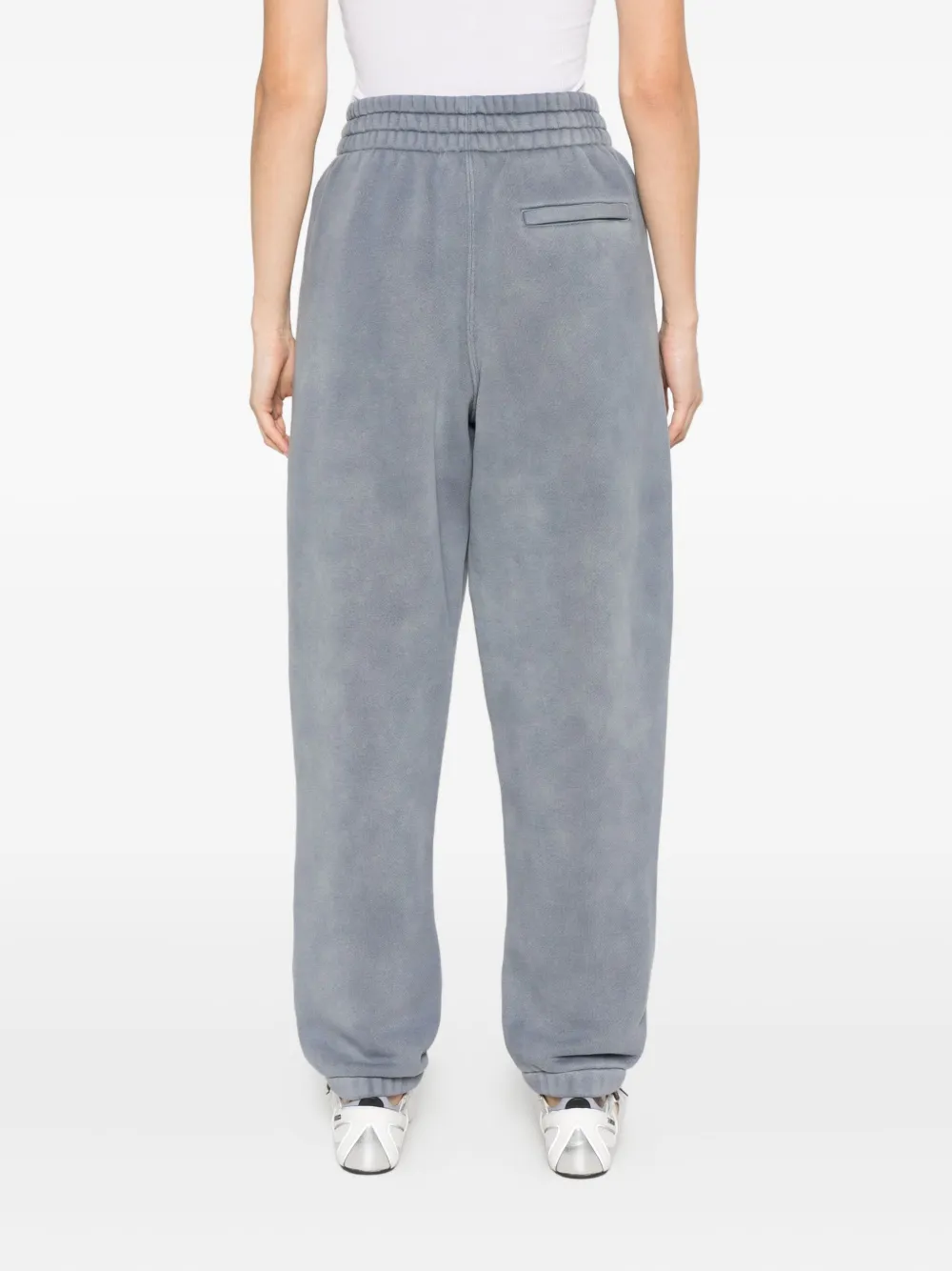Alexander Wang Joggingbroek met logo Blauw
