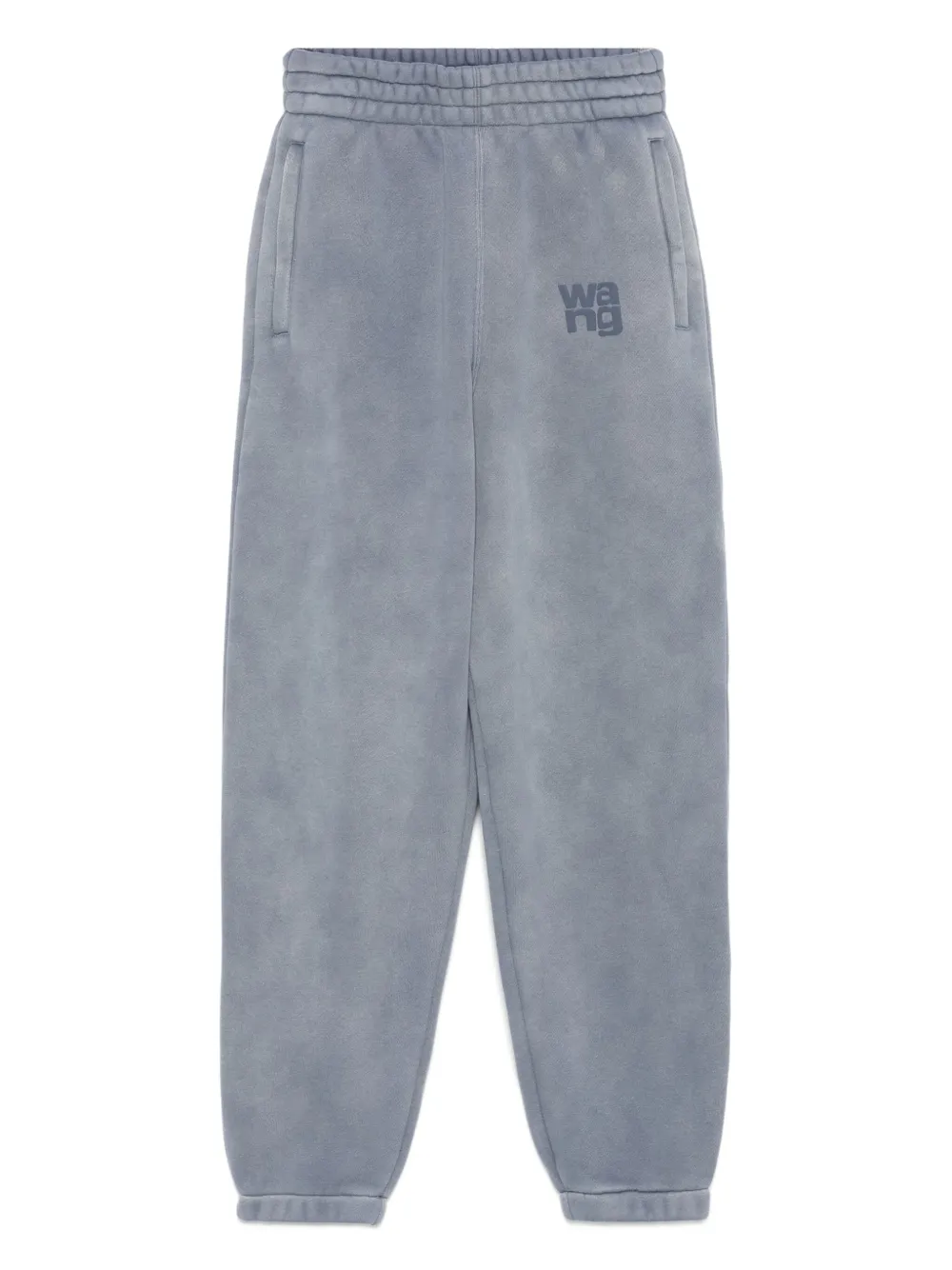 Alexander Wang Joggingbroek met logo Blauw