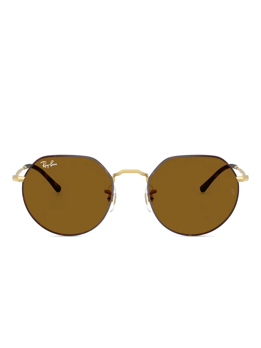 Ray-Ban Jack サングラス - ゴールドトーン Ray-Ban Jack サングラス - ゴールドトーン