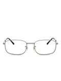 Ray-Ban RB6533 metal-frame glasses - Silver