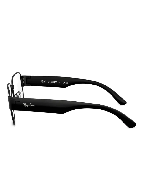 Ray-Ban RB6532 square-frame Glasses | Black | FARFETCH OM