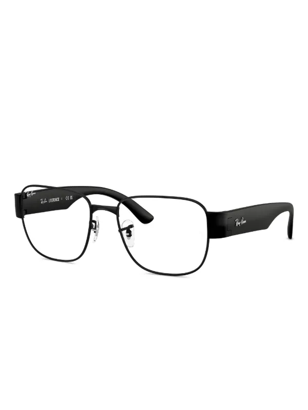 Ray-Ban RB6532 square-frame Glasses | Black | FARFETCH OM