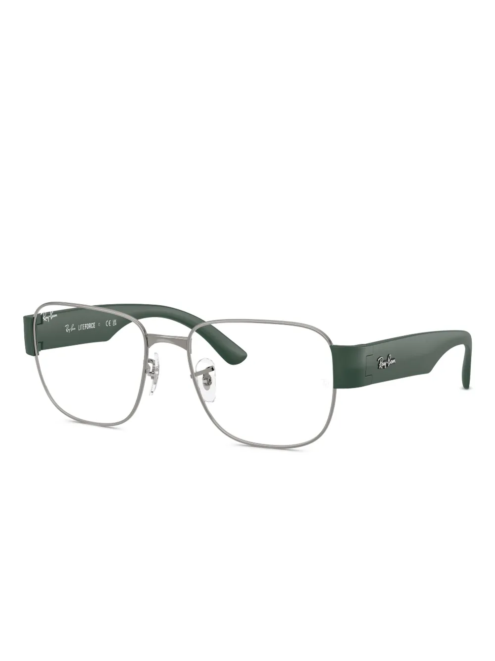 Ray-Ban Bril met vierkant montuur Grijs