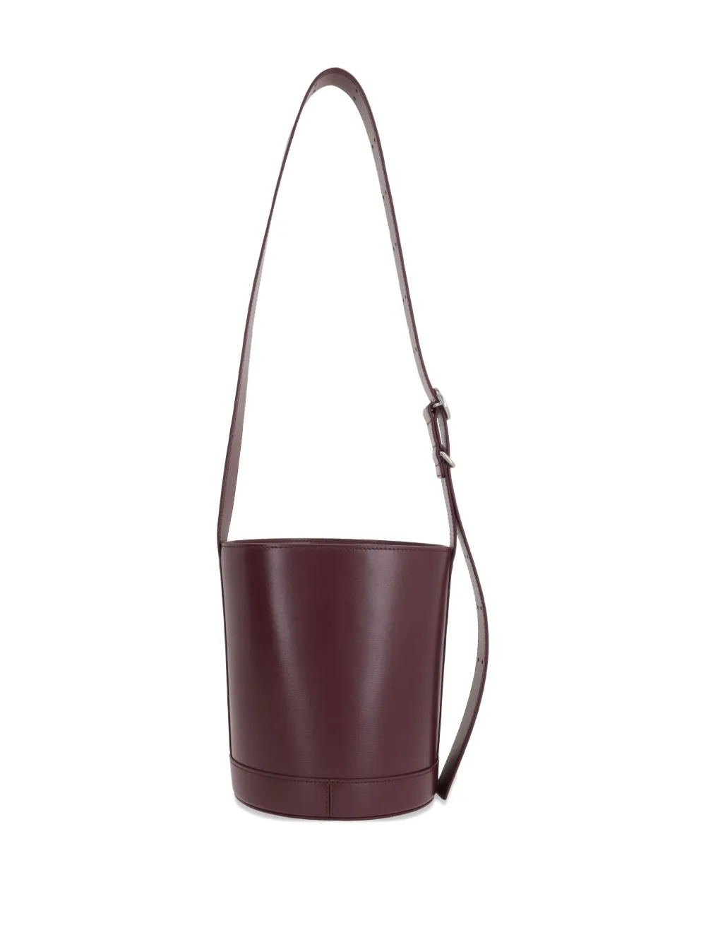 Jil Sander Cannolo bucket bag Rood