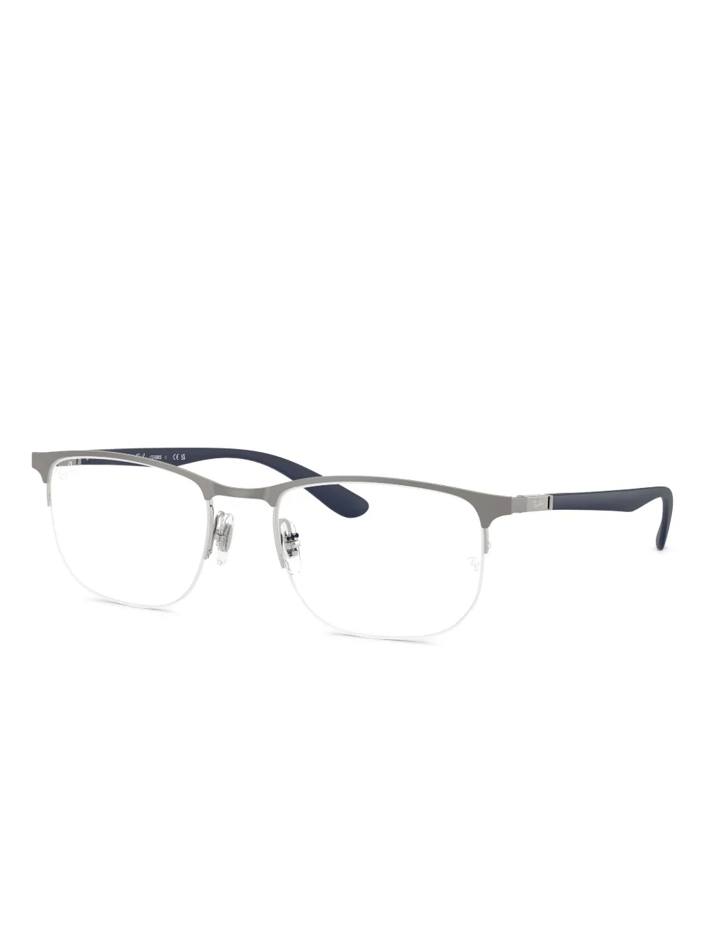 Ray-Ban RB6513 metal-frame rectangular glasses | Men | Image 2