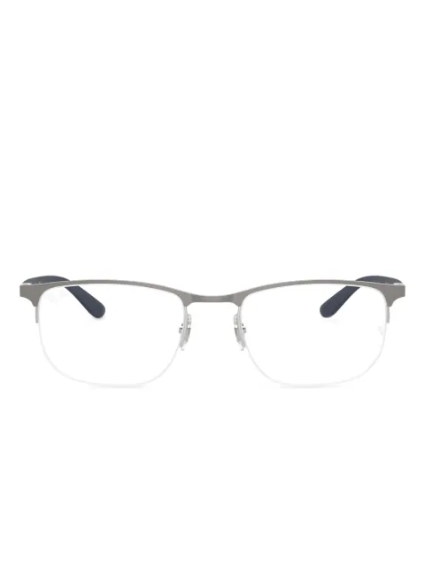Ray-Ban RB6513 metal-frame rectangular glasses