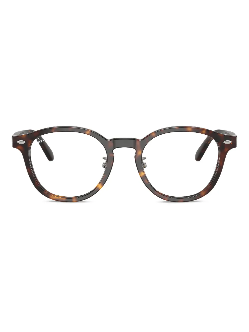 Ray-Ban RB5443D tortoiseshell round-frame glasses | Brown | Image 1