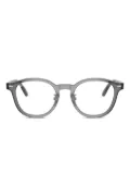 Ray-Ban RB5443D round-frame glasses - Grey