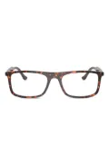Ray-Ban RB5440 tortoiseshell glasses - Red