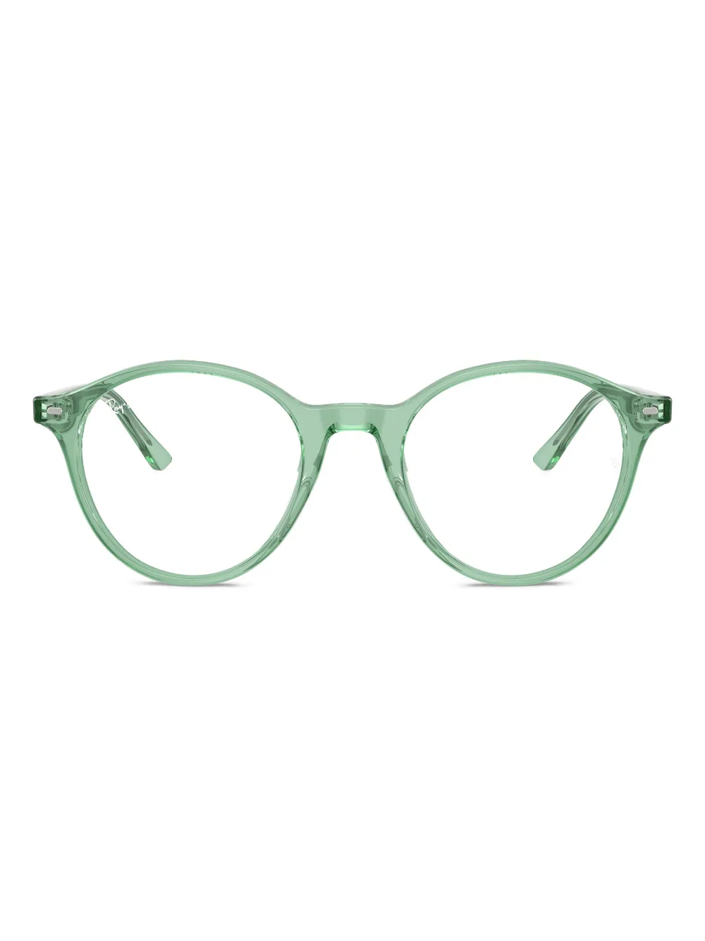 Ray-Ban RB5430 round-frame glasses | Green | Image 1