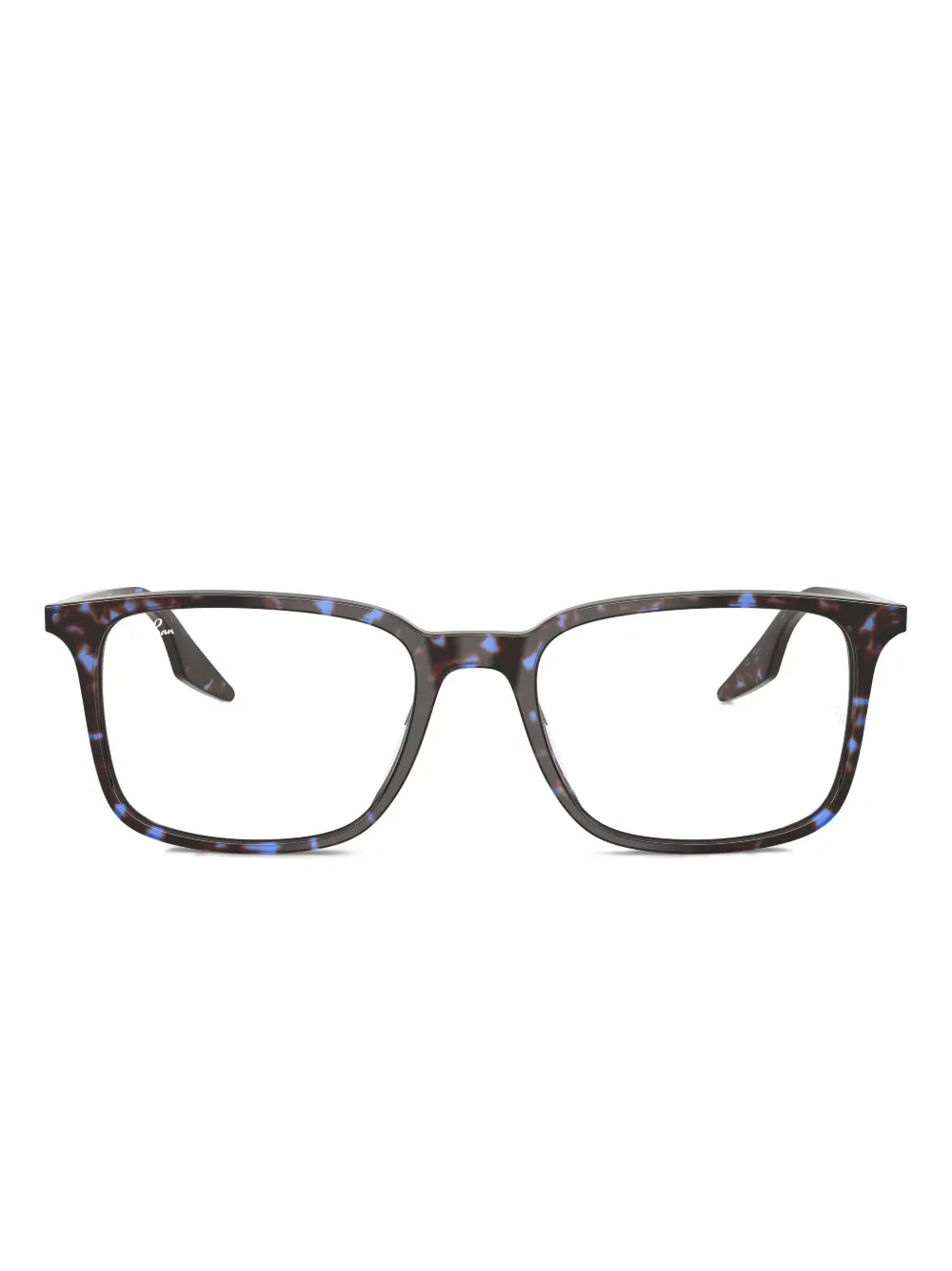Ray-Ban RB5421 tortoiseshell square-frame glasses | Blue | Image 1