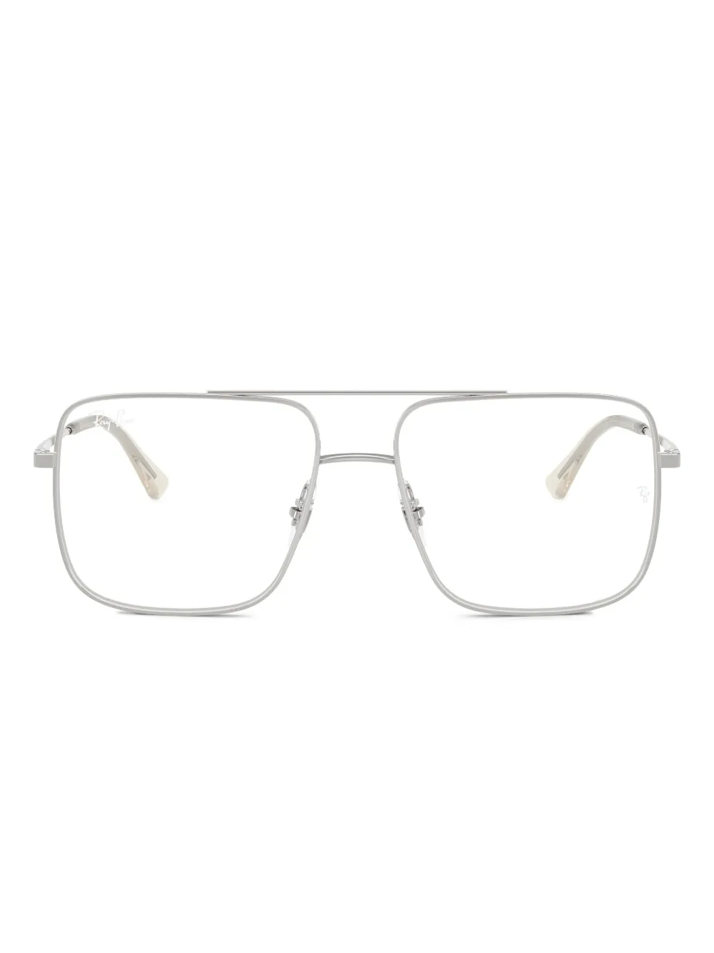 Ray-Ban RB3758V square-frame glasses | Silver | Image 1