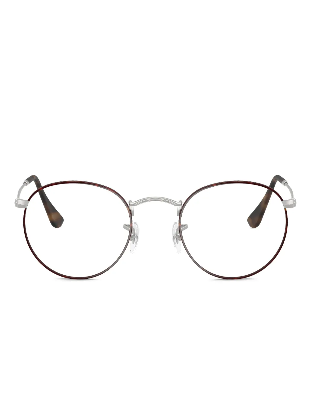 Ray-Ban RB3447V round-frame glasses | Silver | Image 1