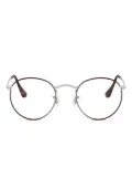 Ray-Ban RB3447V round-frame glasses - Silver