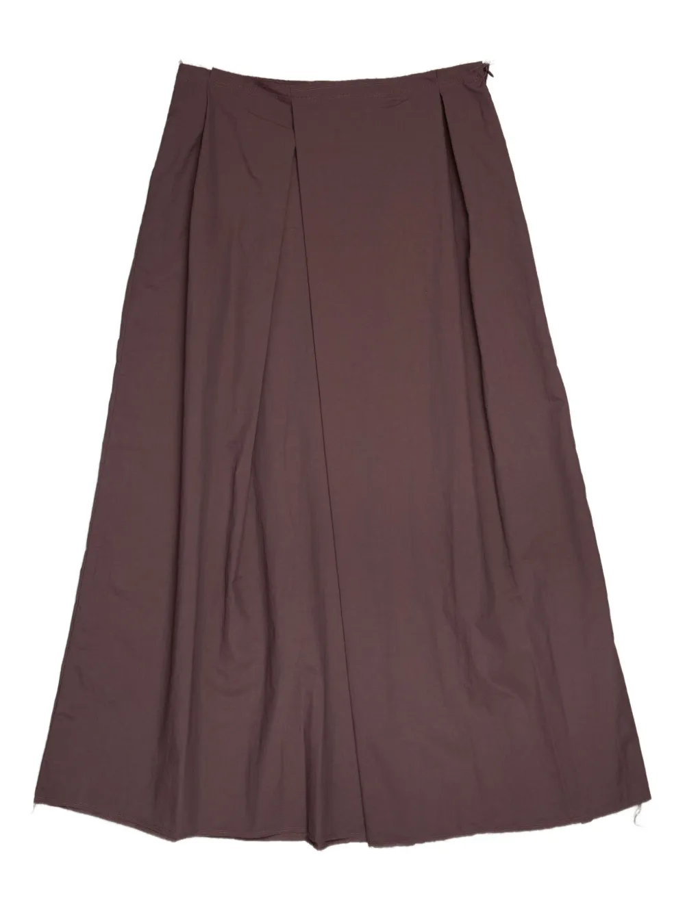 Camiel Fortgens pleated midi skirt | Brown | Image 1