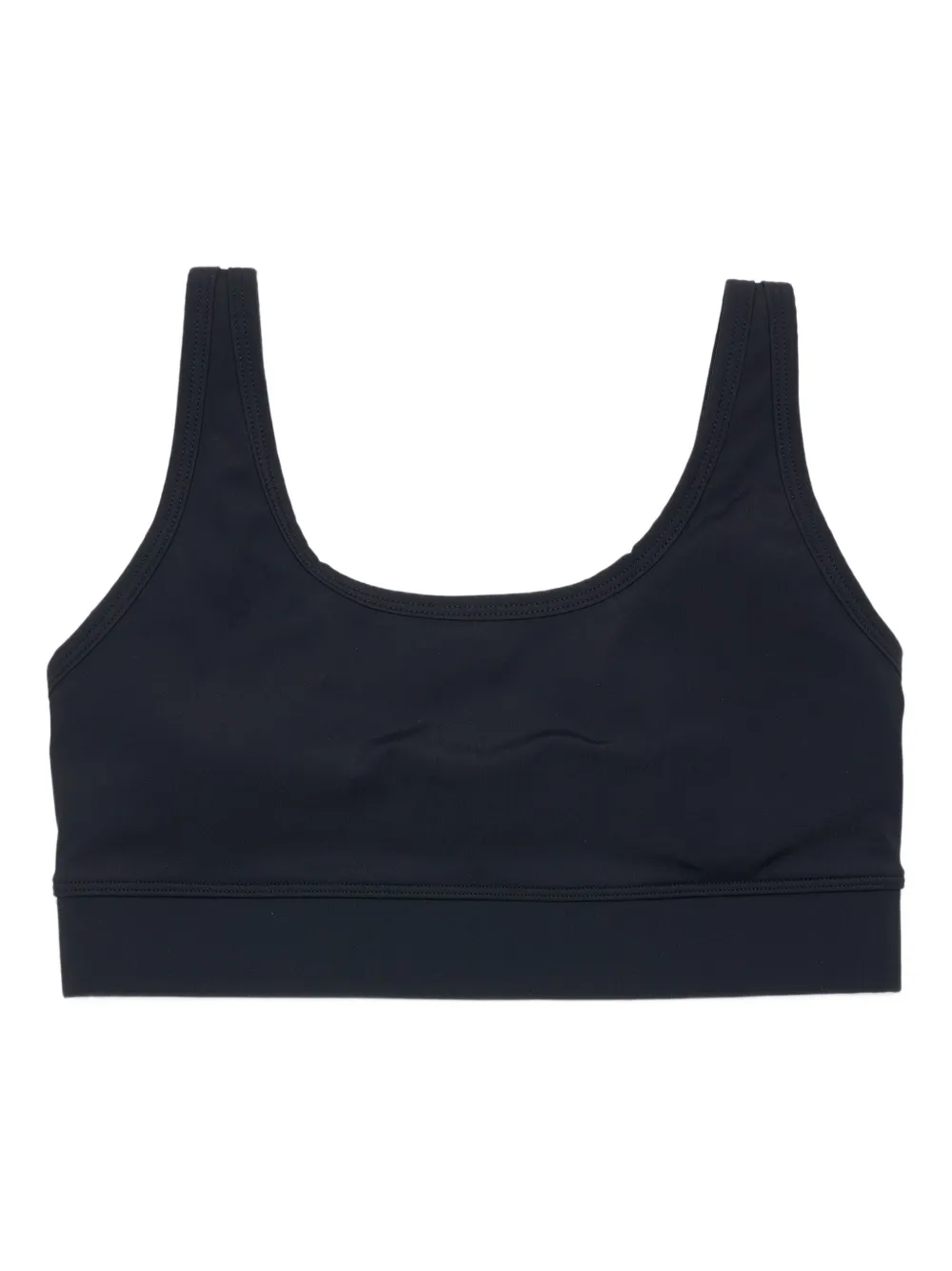 UNNA logo-print bra | Black | Image 1