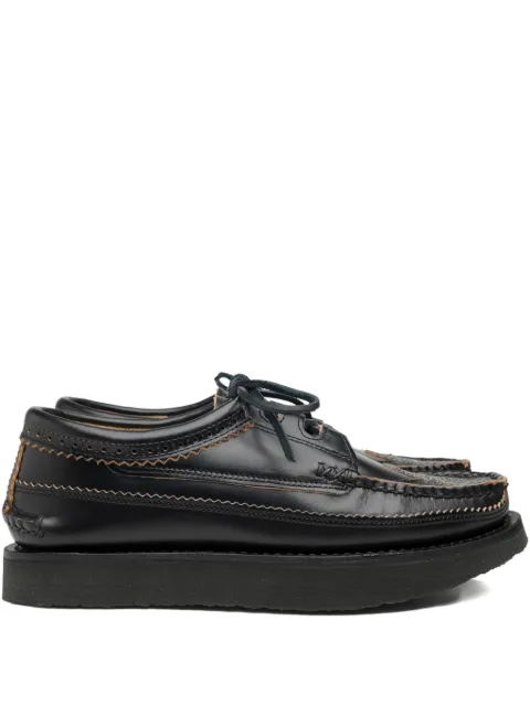 Yuketen lace-up leather shoes