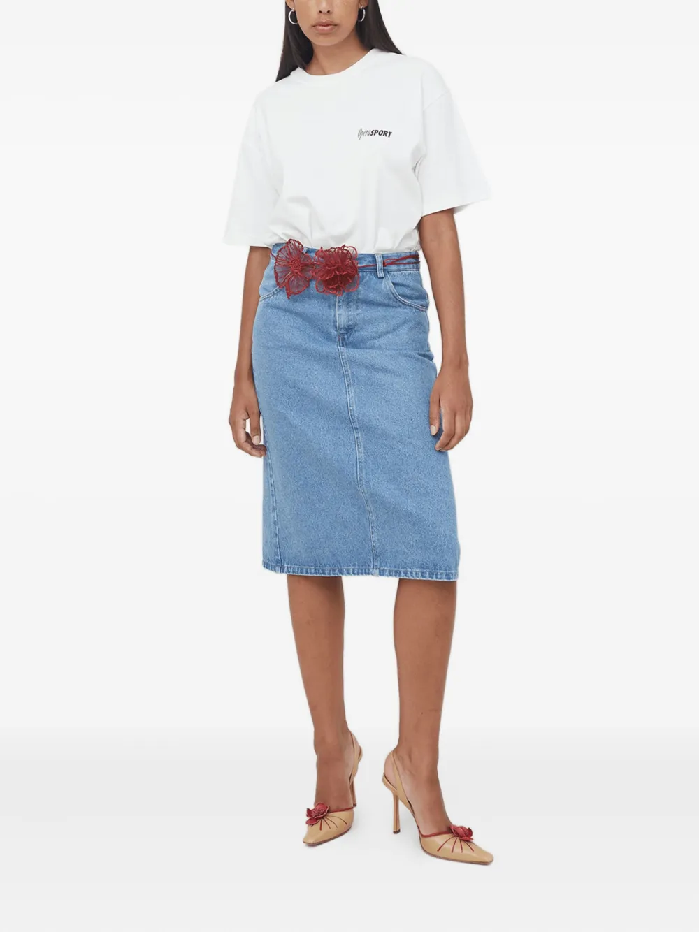 OpéraSPORT Lily denim rok - Blauw
