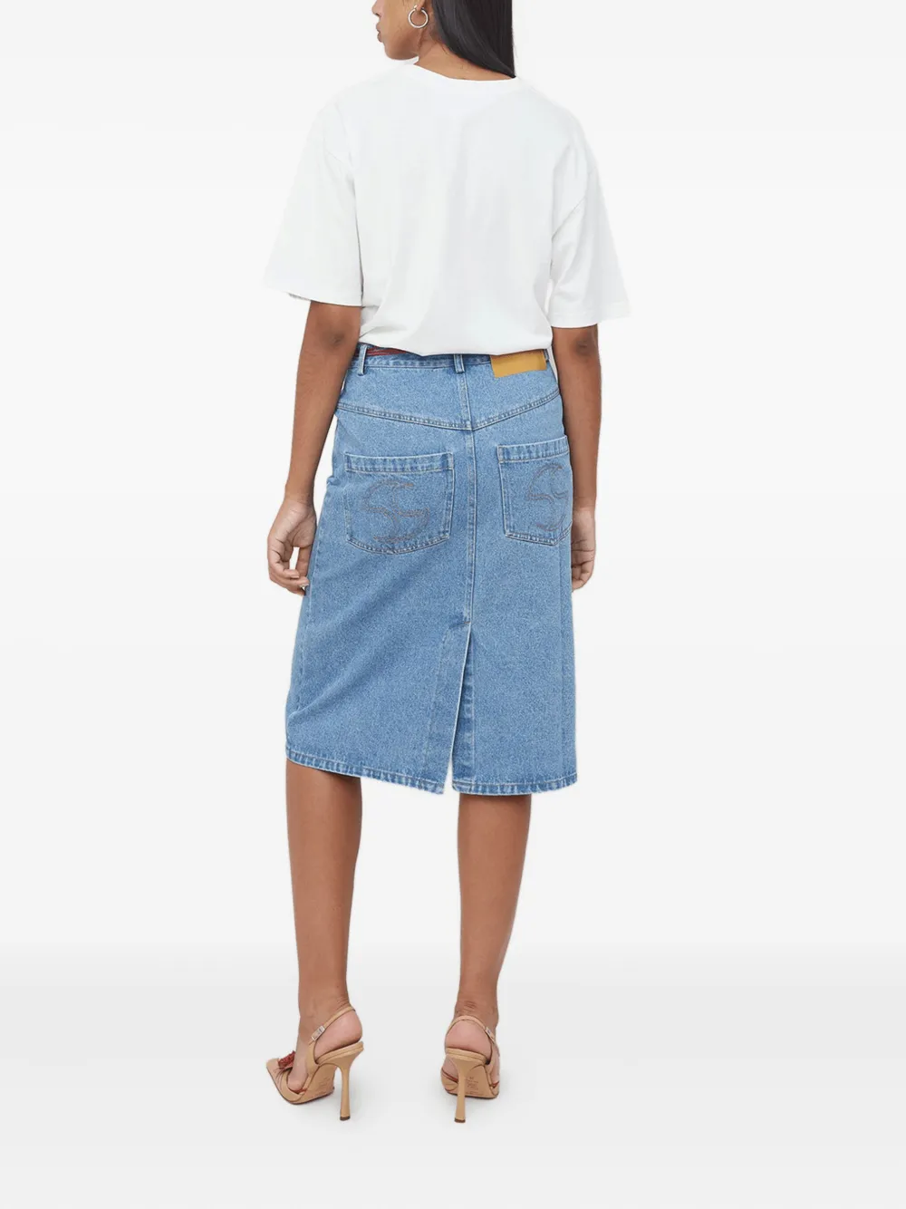 OpéraSPORT Lily denim rok Blauw