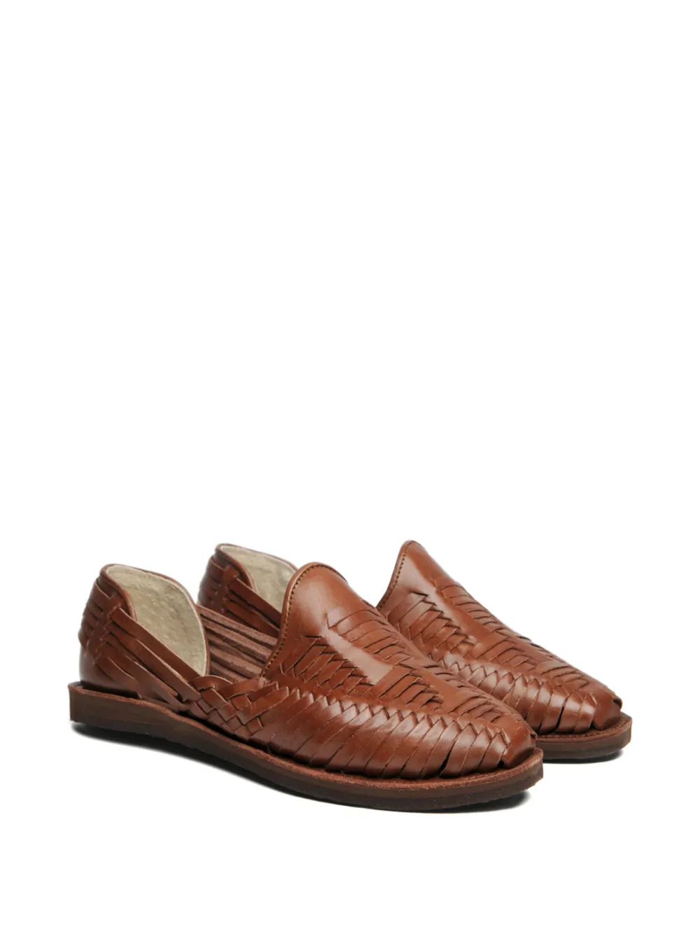 Chamula Cancun woven leather loafers | Image 2