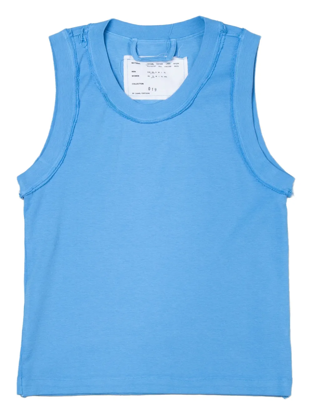 Camiel Fortgens round-neck sleeveless top | Blue | Image 1