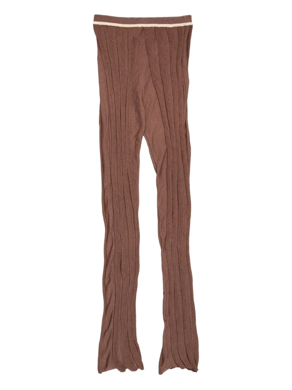 Isa Boulder Tinypleat plooibroek Bruin