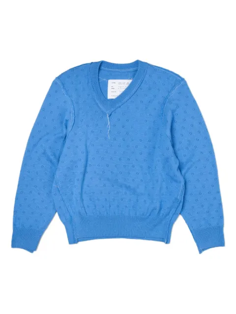 Camiel Fortgens Frankenstein V-neck sweater