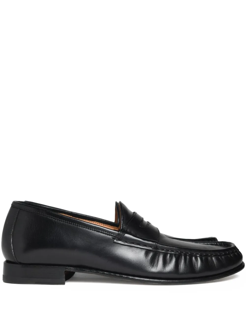 Yuketen leather loafers | Black | Image 1