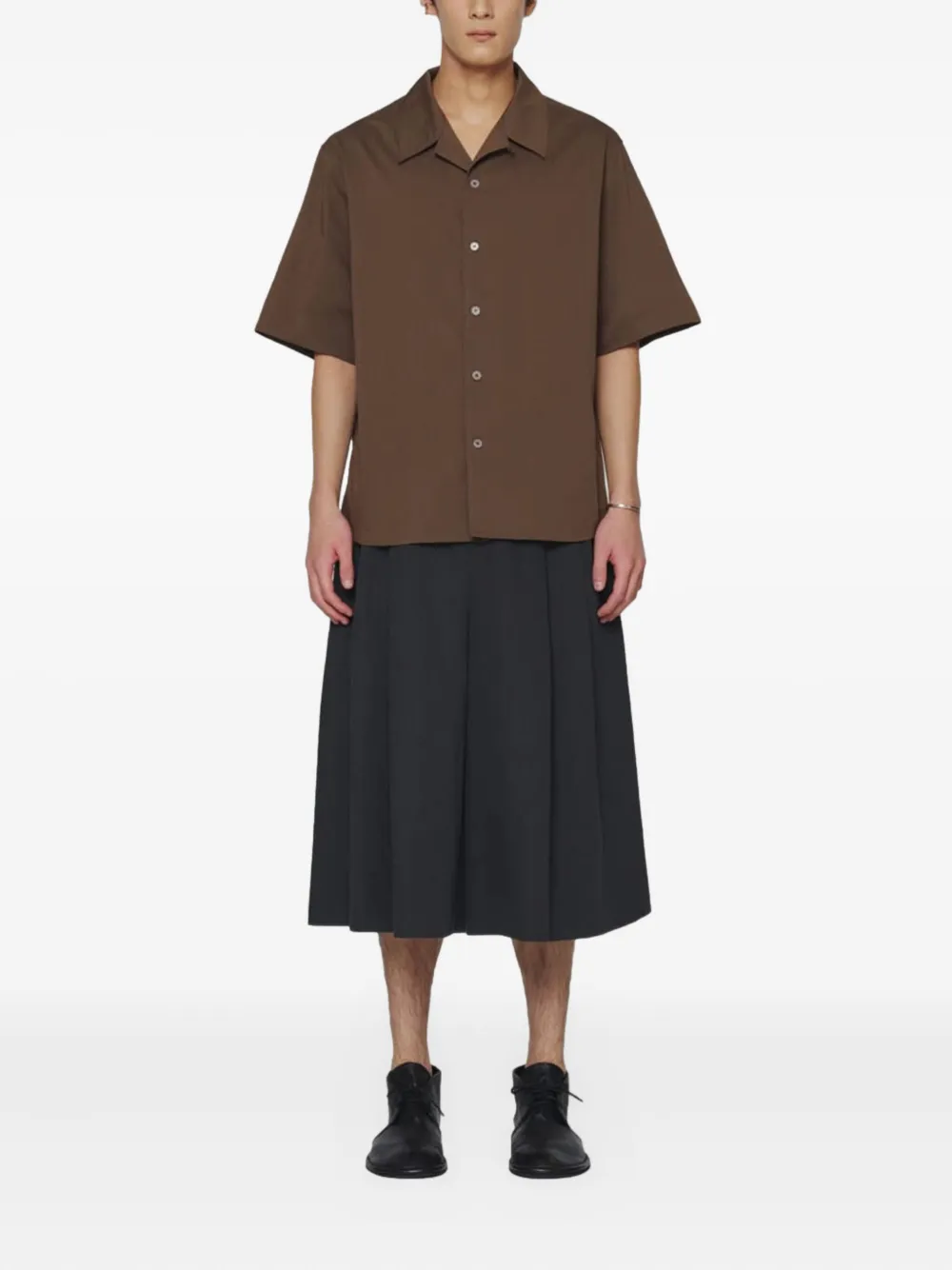 Amomento open-collar short-sleeve shirt | Image 2