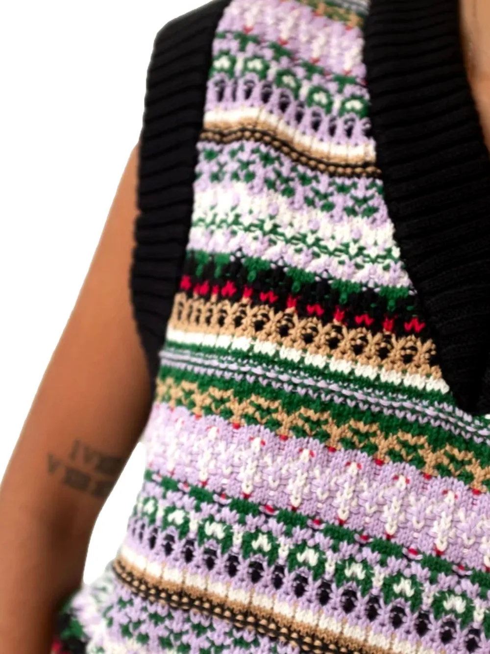 Kowtow Bloom  V-neck vest | Vests & Tank Tops | Image 2