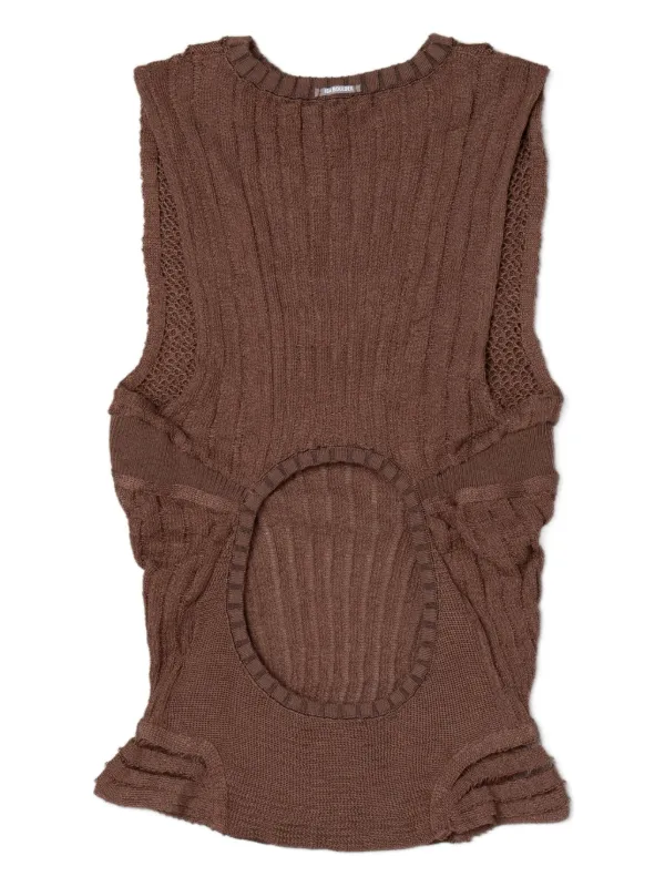 Isa Boulder Rider Top | Brown | FARFETCH