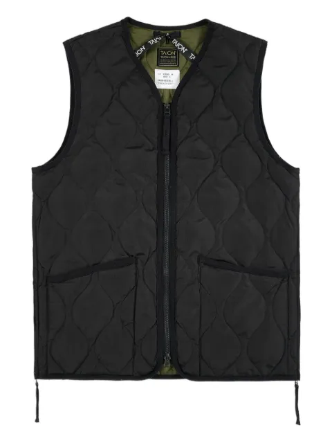 Taion V-neck down gilet 