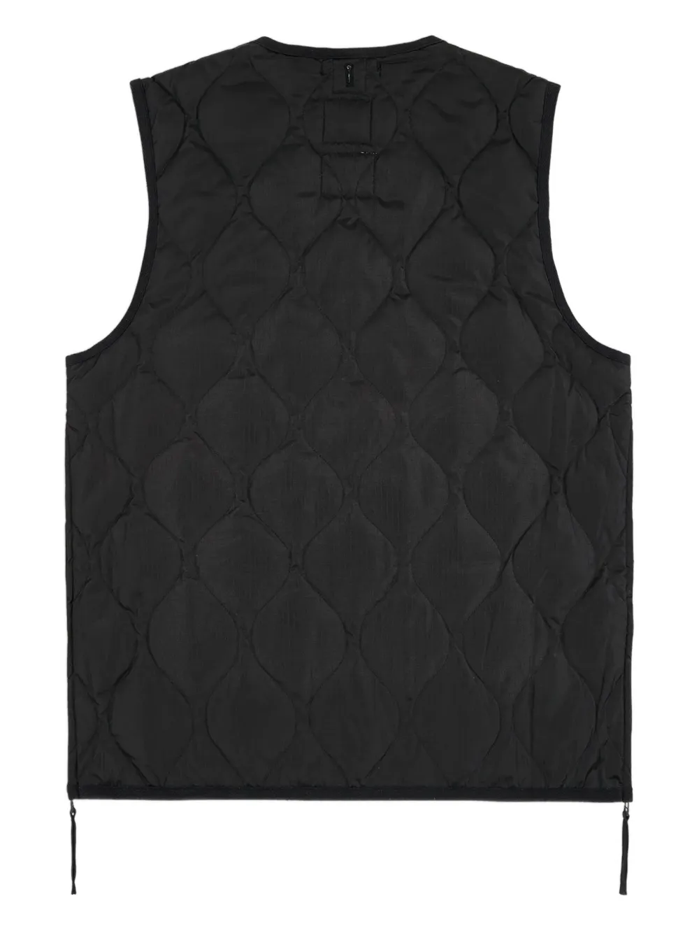 Taion Bodywarmer met V-hals Zwart