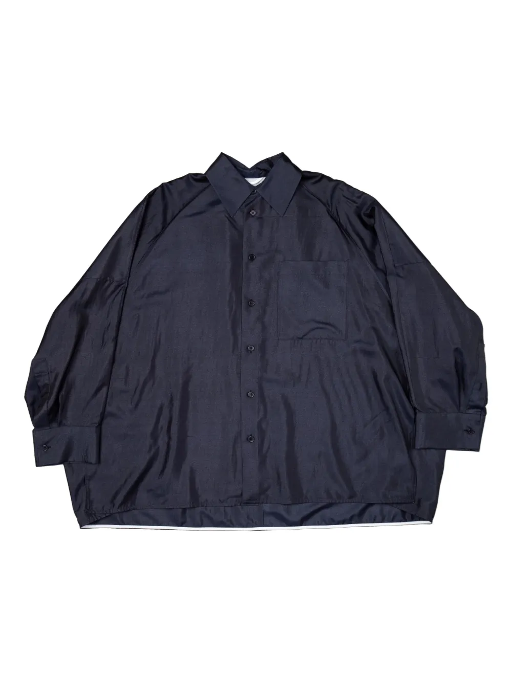 UMBER POSTPAST pocket long-sleeve shirt | Blue | Image 1