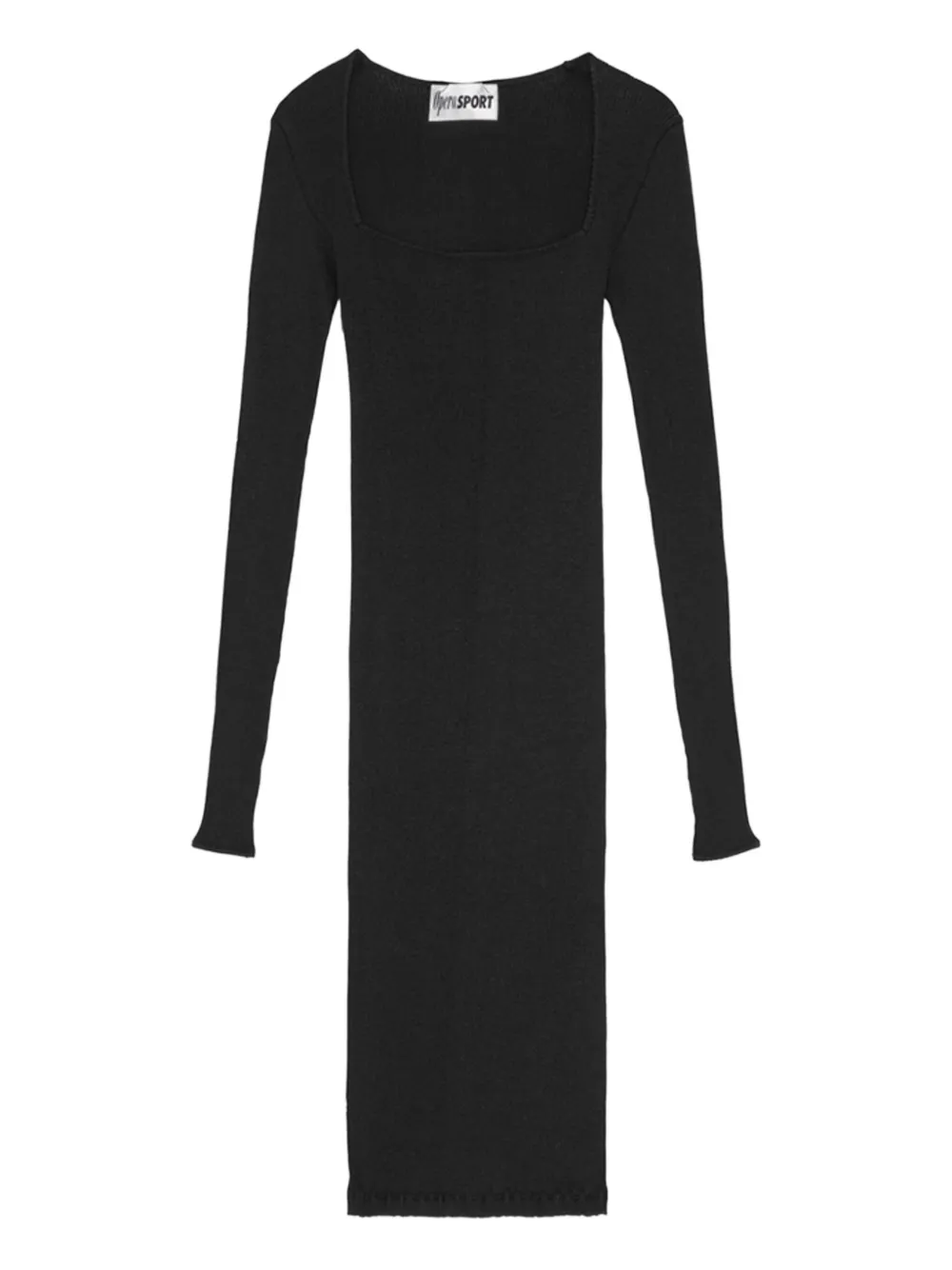 OpéraSPORT Rose seamless dress | Black | Image 1