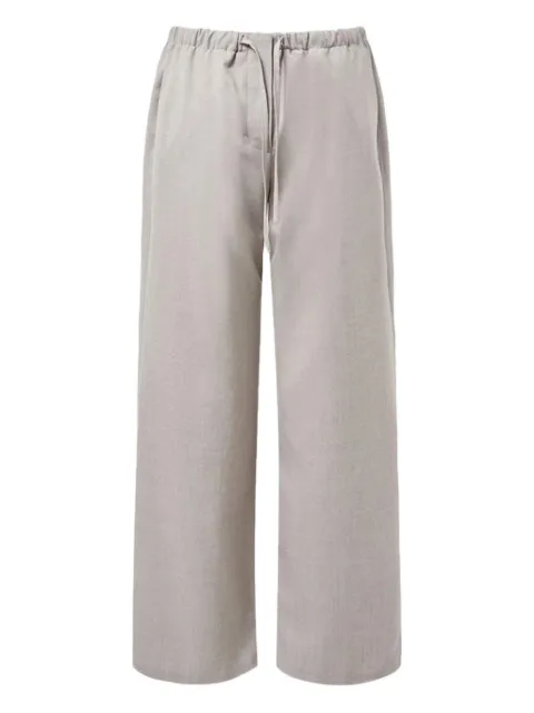 Amomento elastic-waistband trousers