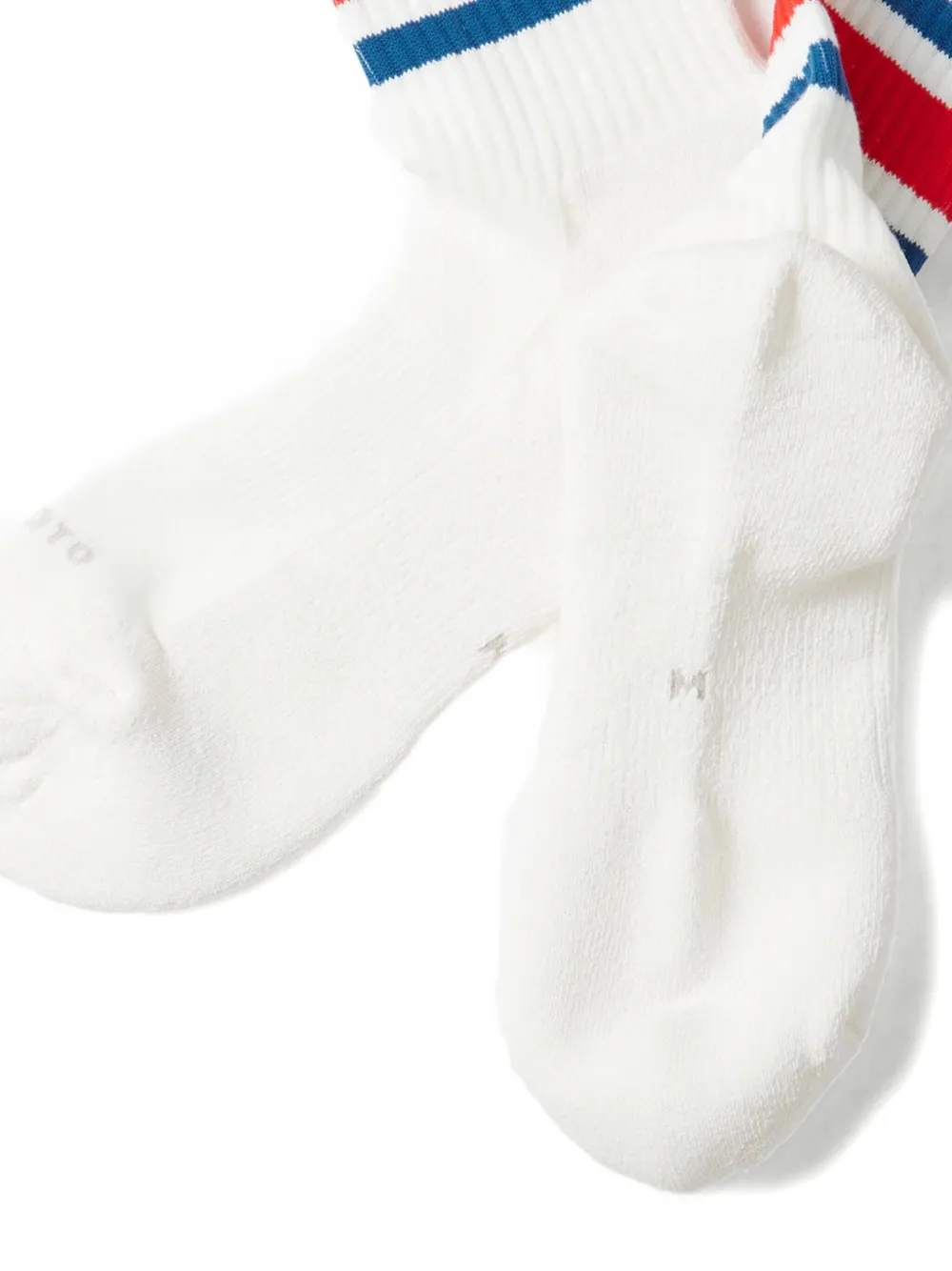 RoToTo stripe-detail crew socks | Women | Image 2