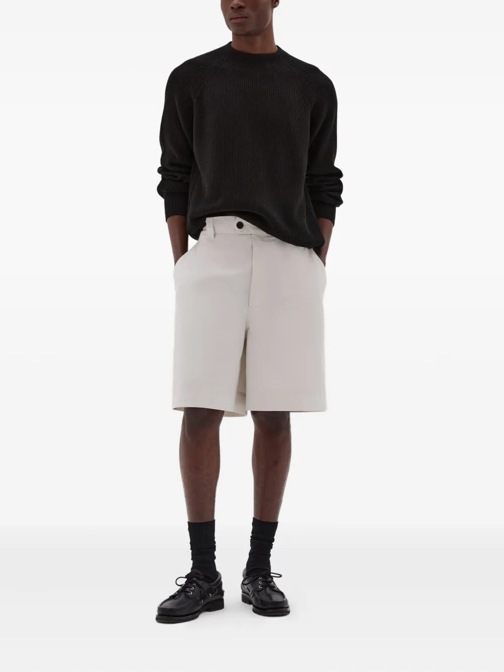 Margaret Howell ribbed crew-neck sweater | Knitted Sweaters | Image 2