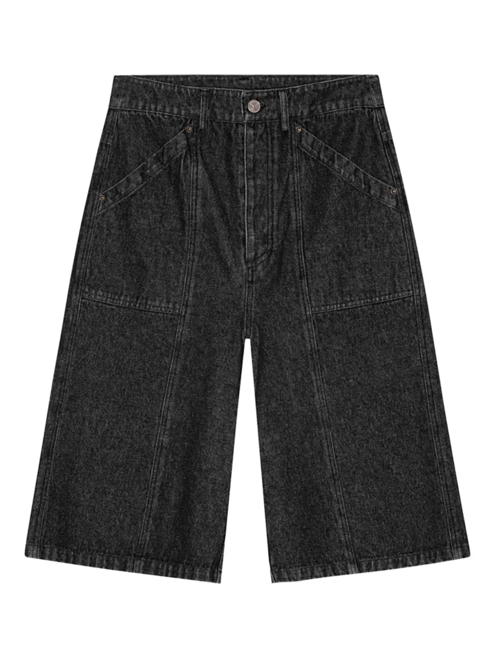 OpéraSPORT Rowan denim shorts | Black | Image 1