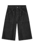 OpéraSPORT Rowan denim shorts - Black