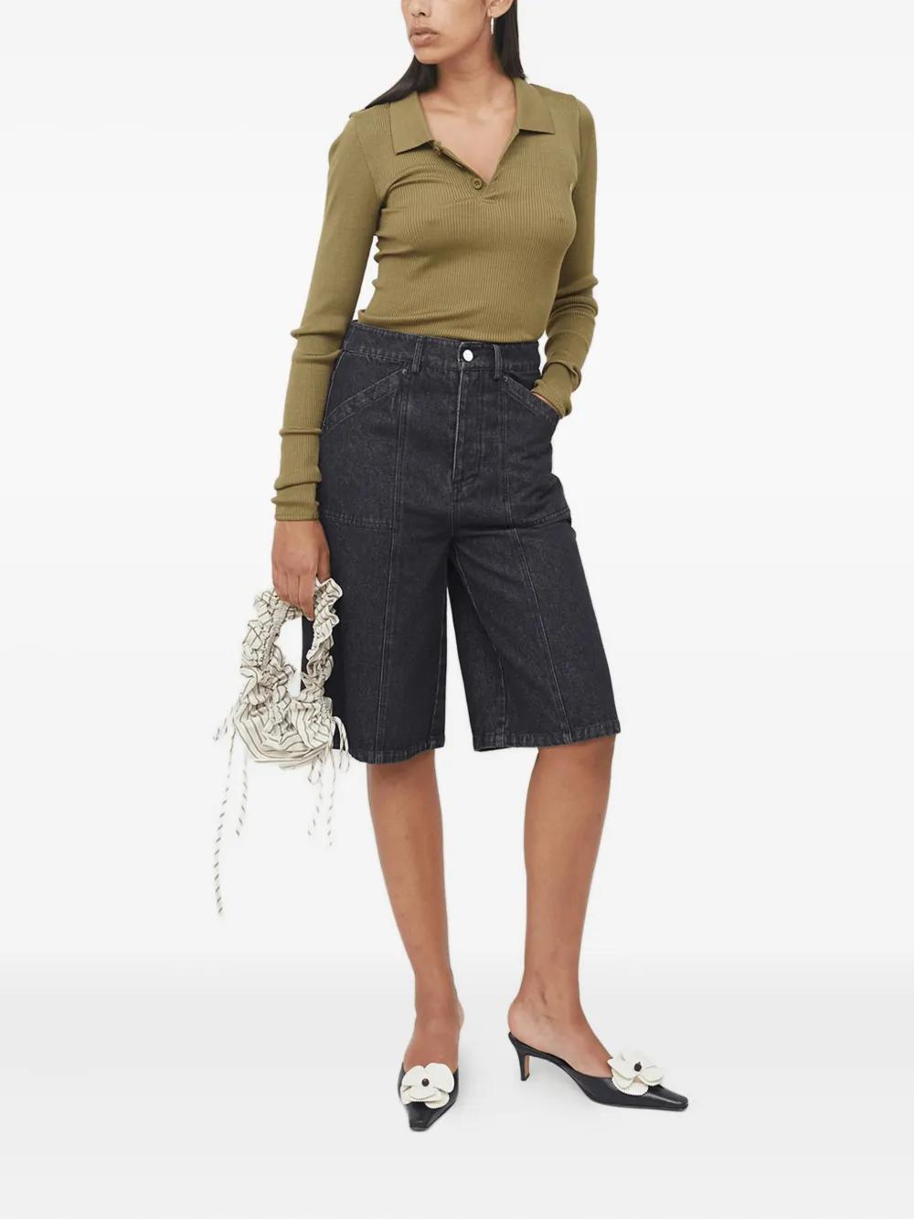OpéraSPORT Rowan denim shorts | Jean Shorts | Image 2
