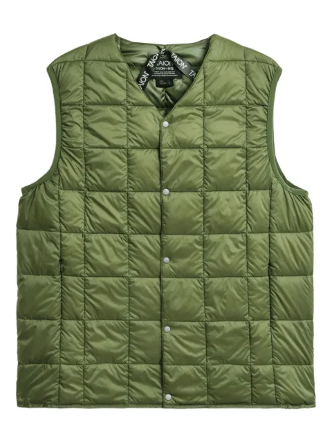 Taion V-neck down gilet 