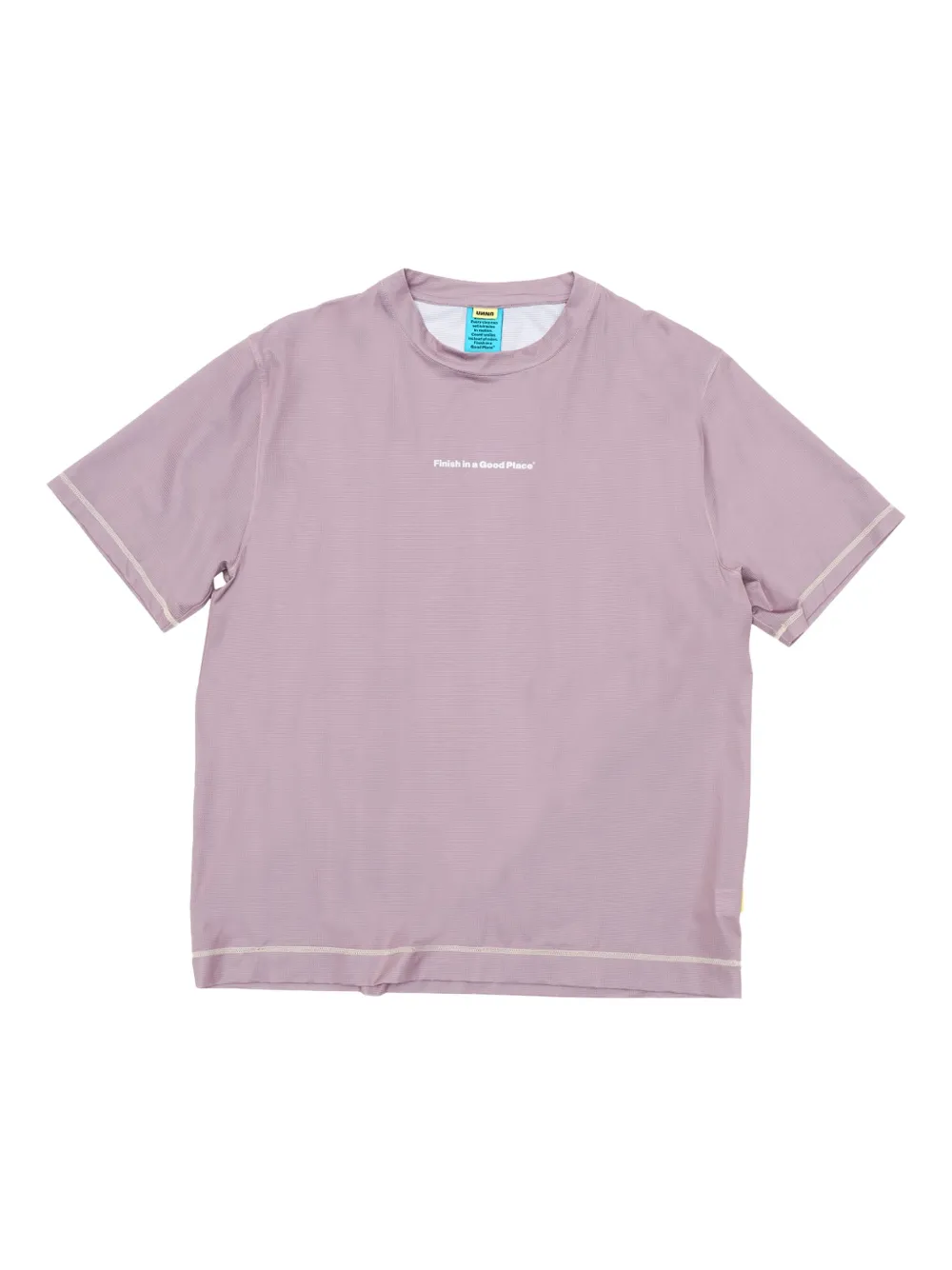 UNNA text-print T-shirt | Purple | Image 1
