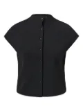 Amomento cap-sleeve button cardigan - Black