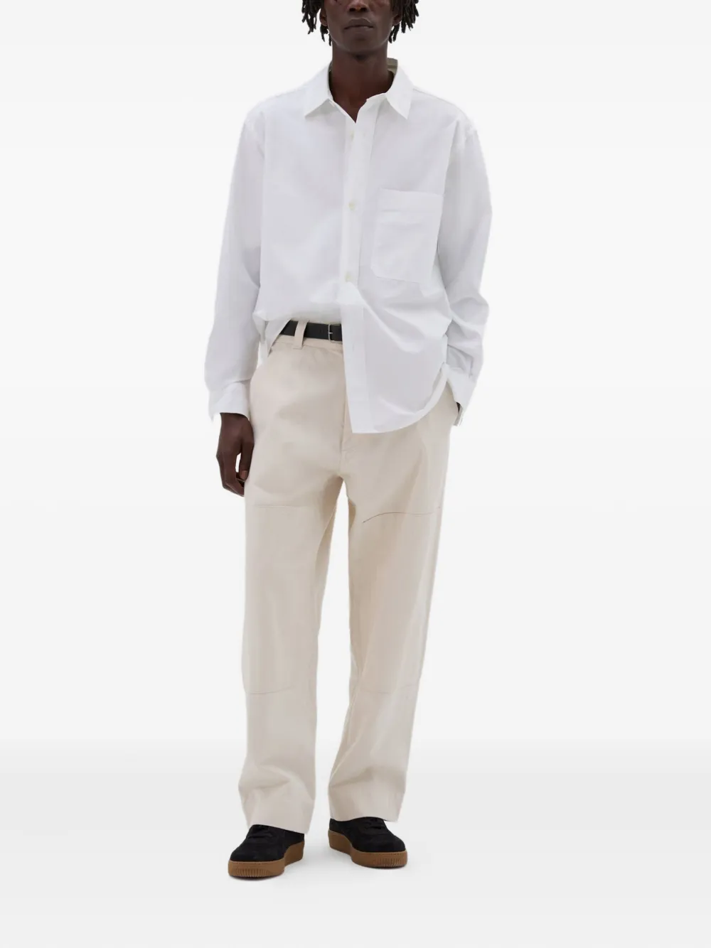 Mhl By Margaret Howell Basic overhemd met lange mouwen Wit