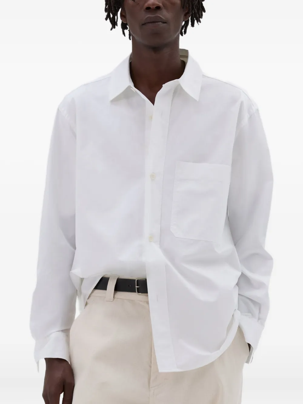 Mhl By Margaret Howell Basic overhemd met lange mouwen Wit