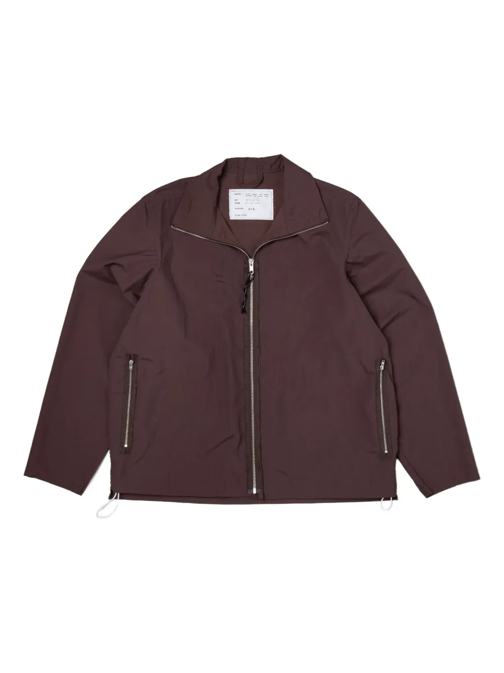 Camiel Fortgens zip-up jacket | Brown | Image 1