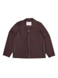 Camiel Fortgens zip-up jacket - Brown