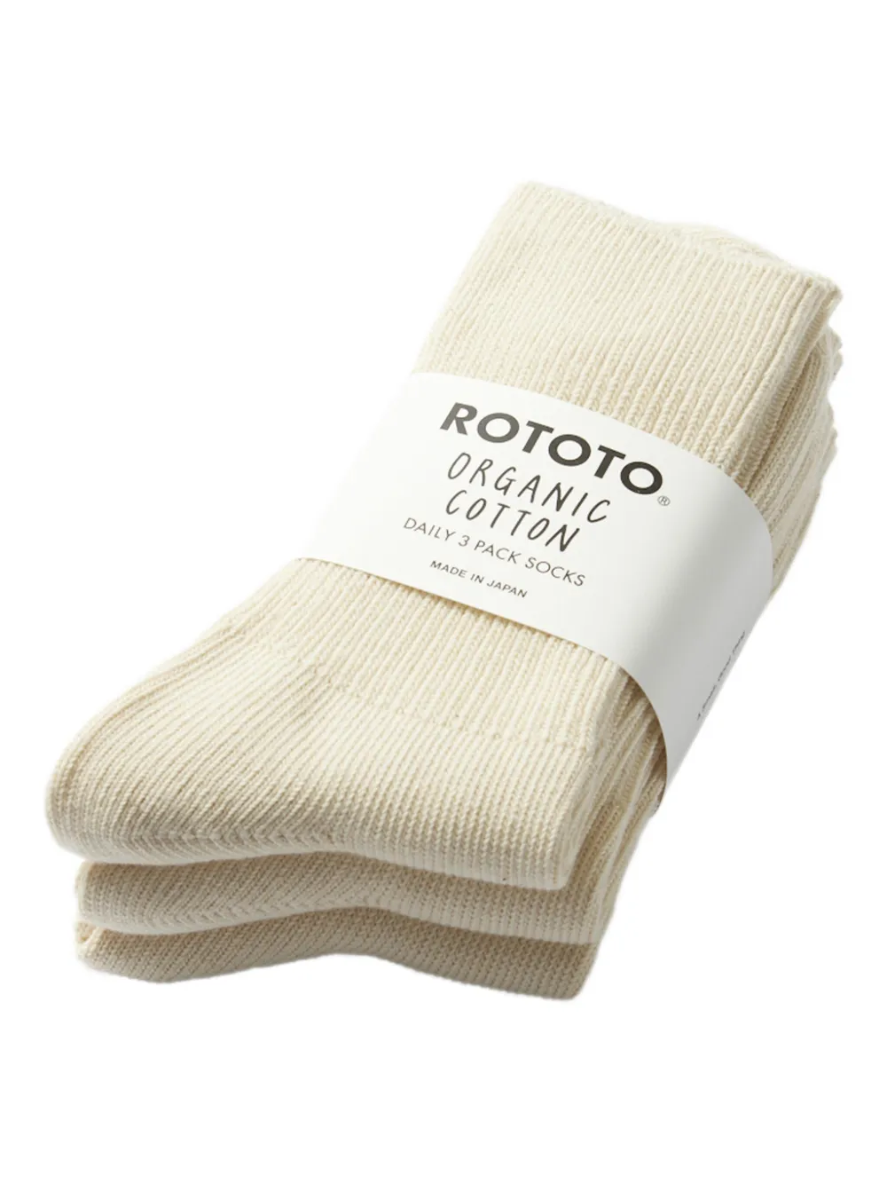 RoToTo ribbed socks (pack of three) | Women | Image 2