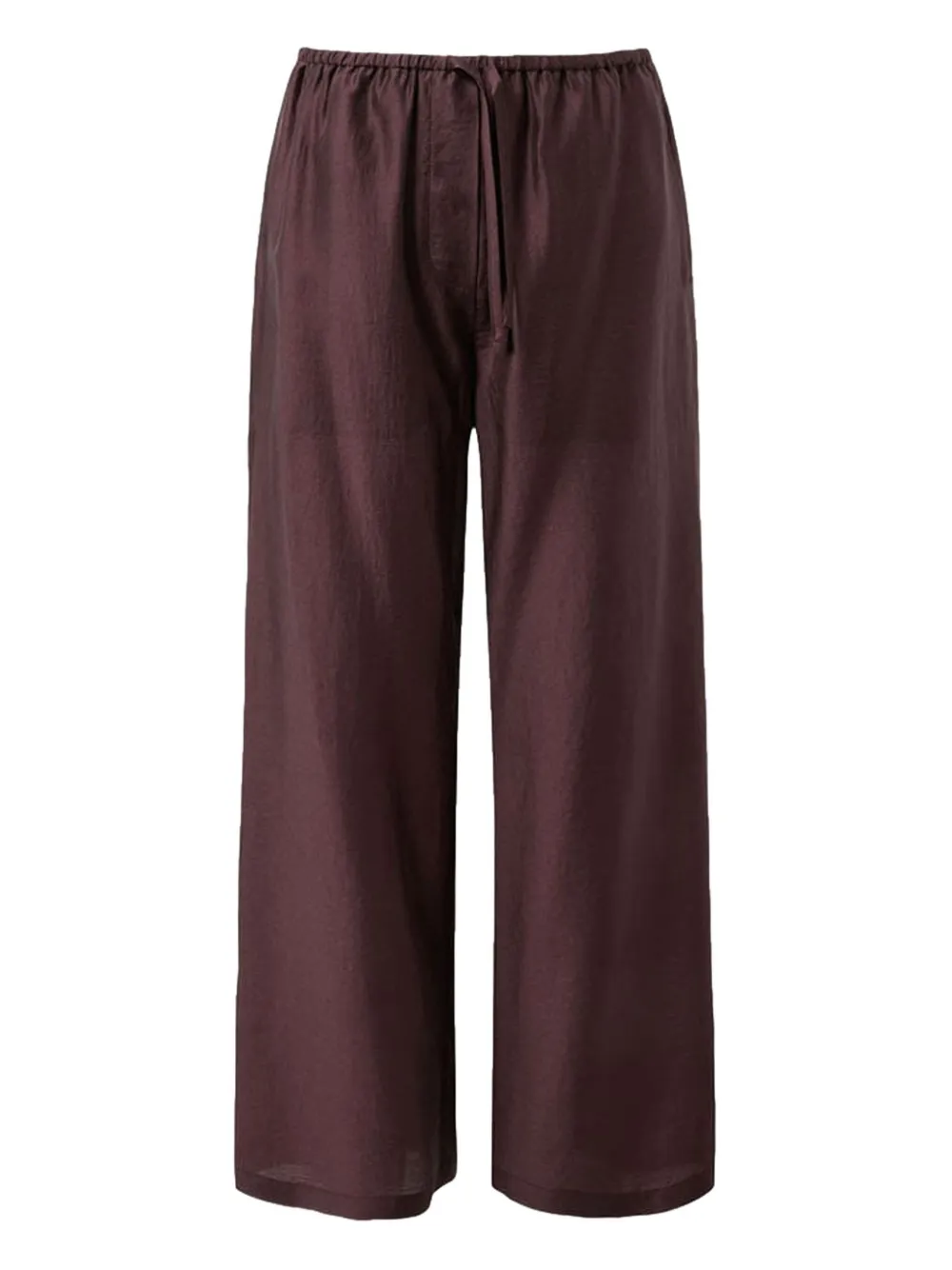 Amomento Broek met trekkoord Rood